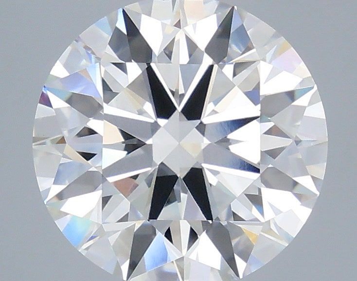 4.06 Carat Round Shaped, Ideal Cut, F Color, VS1 Clarity, IGI Certified Lab Grown Diamond