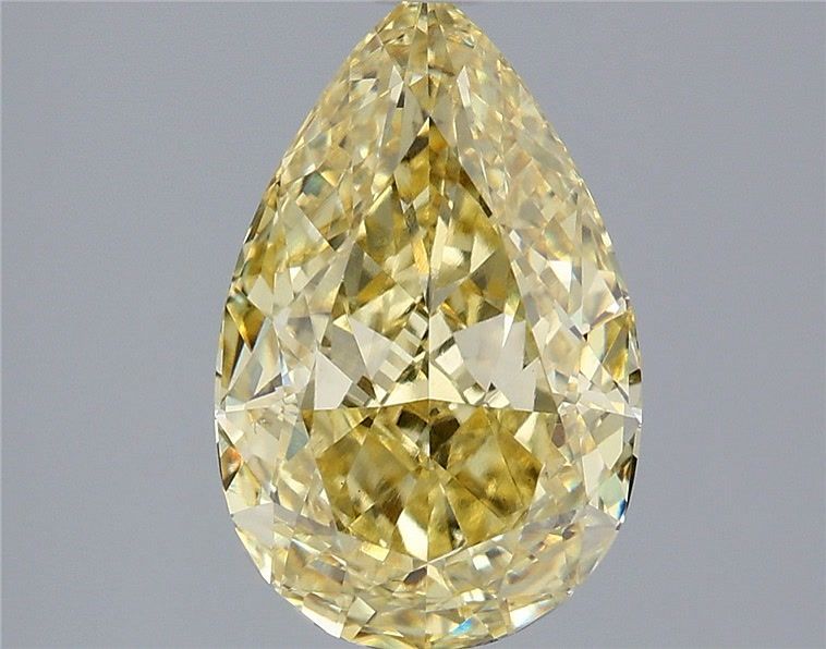 3.07 Carat Pear Shaped, Ideal Cut, VS1 Clarity, IGI Certified Lab Grown Diamond