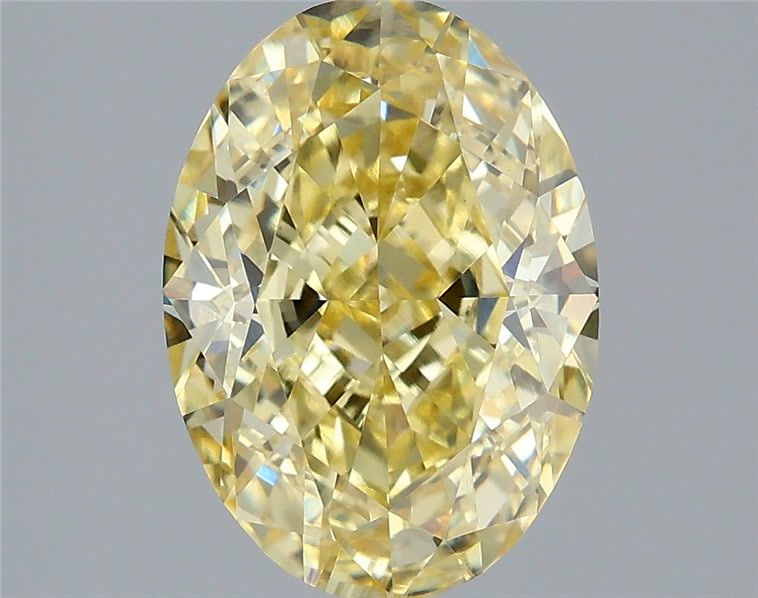 3.05 Carat Oval Shaped, Excellent Cut, VVS2 Clarity, IGI Certified Lab Grown Diamond