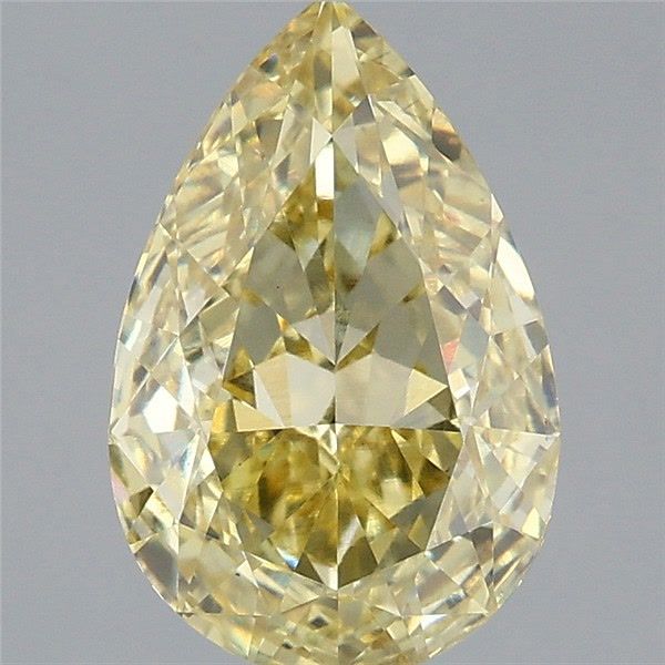 2.54 Carat Pear Shaped, Excellent Cut, VS1 Clarity, IGI Certified Lab Grown Diamond