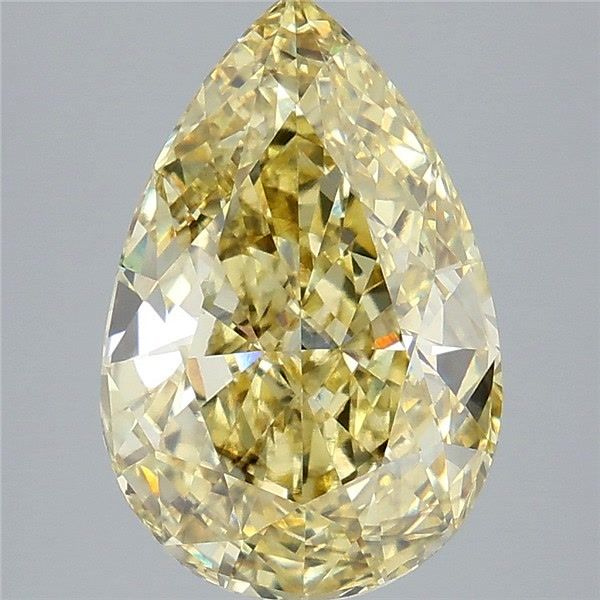 5.02 Carat Pear Shaped, Excellent Cut, VS2 Clarity, IGI Certified Lab Grown Diamond