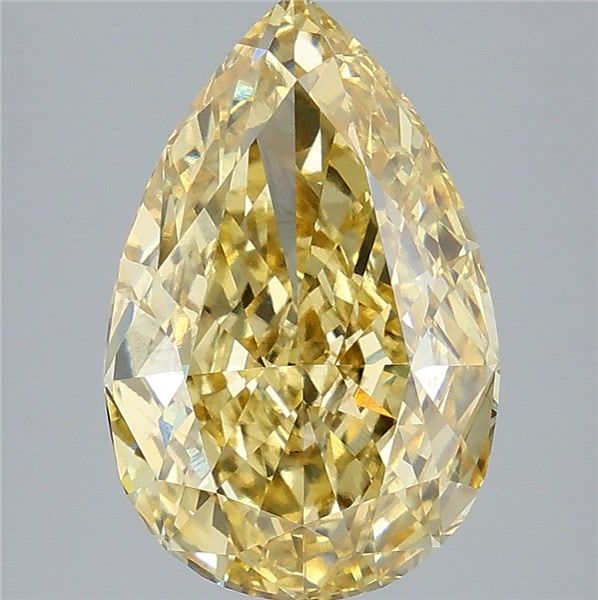 5.53 Carat Pear Shaped, Excellent Cut, VS2 Clarity, IGI Certified Lab Grown Diamond