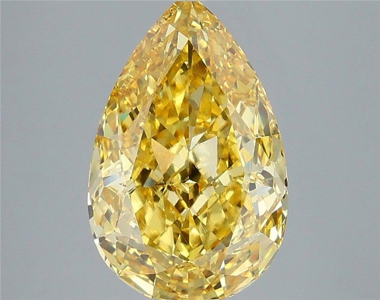 5.04 Carat Pear Shaped, Ideal Cut, VS1 Clarity, IGI Certified Lab Grown Diamond