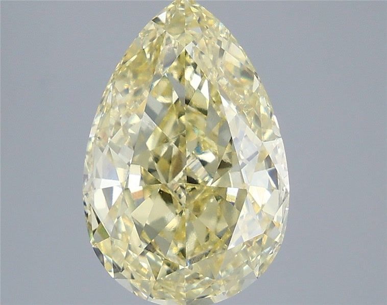 4.57 Carat Pear Shaped, Excellent Cut, VVS2 Clarity, IGI Certified Lab Grown Diamond