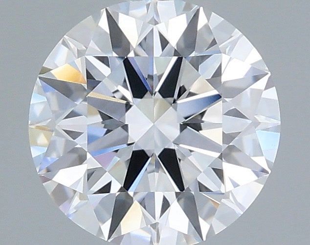 1.59 Carat Round Shaped, Ideal Cut, D Color, VVS2 Clarity, IGI Certified Lab Grown Diamond