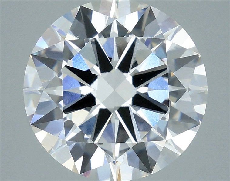 5.01 Carat Round Shaped, Excellent Cut, F Color, VVS2 Clarity, IGI Certified Lab Grown Diamond