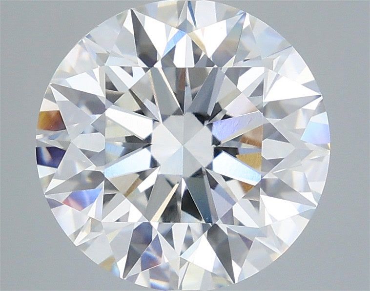 4.04 Carat Round Shaped, Excellent Cut, F Color, VS1 Clarity, IGI Certified Lab Grown Diamond