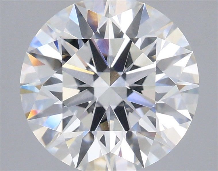 3.10 Carat Round Shaped, Ideal Cut, E Color, VVS2 Clarity, IGI Certified Lab Grown Diamond