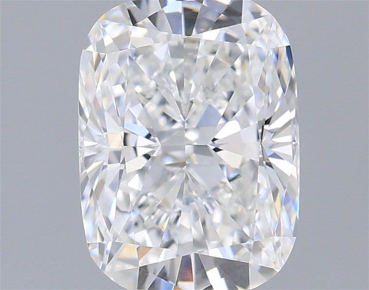 1.08 Carat Cushion Shaped, Ideal Cut, D Color, VVS2 Clarity, IGI Certified Lab Grown Diamond