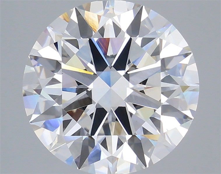 4.57 Carat Round Shaped, Ideal Cut, E Color, VVS2 Clarity, IGI Certified Lab Grown Diamond