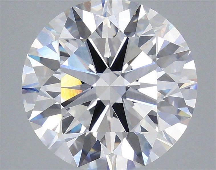 5.51 Carat Round Shaped, Ideal Cut, E Color, VVS2 Clarity, IGI Certified Lab Grown Diamond