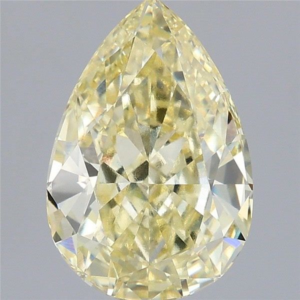 2.59 Carat Pear Shaped, Excellent Cut, VVS2 Clarity, IGI Certified Lab Grown Diamond