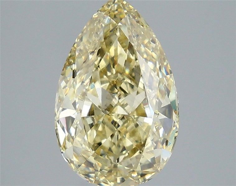 3.03 Carat Pear Shaped, Ideal Cut, VS2 Clarity, IGI Certified Lab Grown Diamond