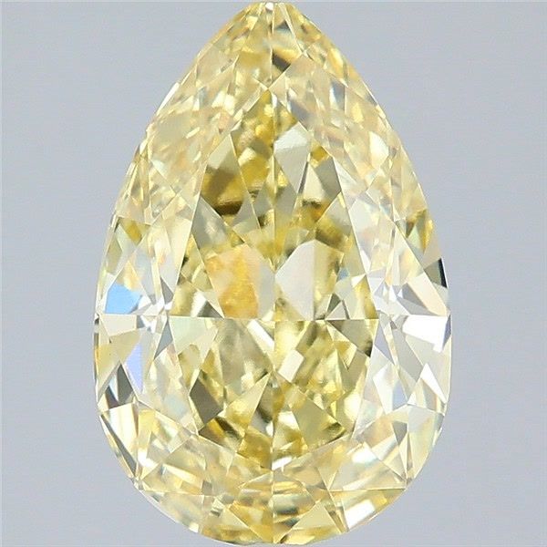 3.09 Carat Pear Shaped, Ideal Cut, VS1 Clarity, IGI Certified Lab Grown Diamond