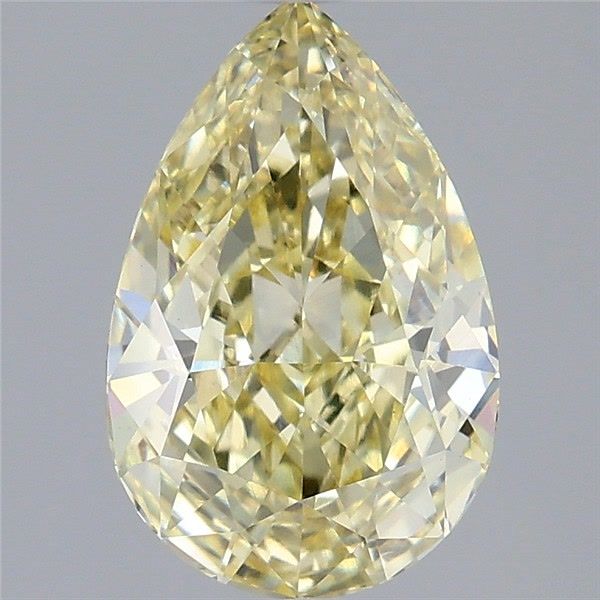 2.58 Carat Pear Shaped, Ideal Cut, VS1 Clarity, IGI Certified Lab Grown Diamond
