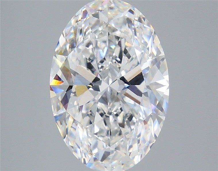 4.58 Carat Oval Shaped, Ideal Cut, E Color, VVS2 Clarity, IGI Certified Lab Grown Diamond