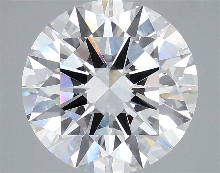 5.53 Carat Round Shaped, Excellent Cut, E Color, VS1 Clarity, IGI Certified Lab Grown Diamond