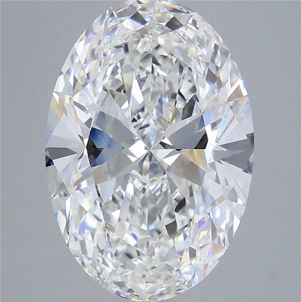 5.53 Carat Oval Shaped, Ideal Cut, E Color, VVS2 Clarity, IGI Certified Lab Grown Diamond