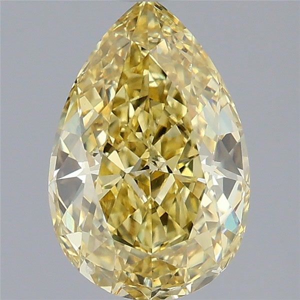 2.07 Carat Pear Shaped, Excellent Cut, VS2 Clarity, IGI Certified Lab Grown Diamond