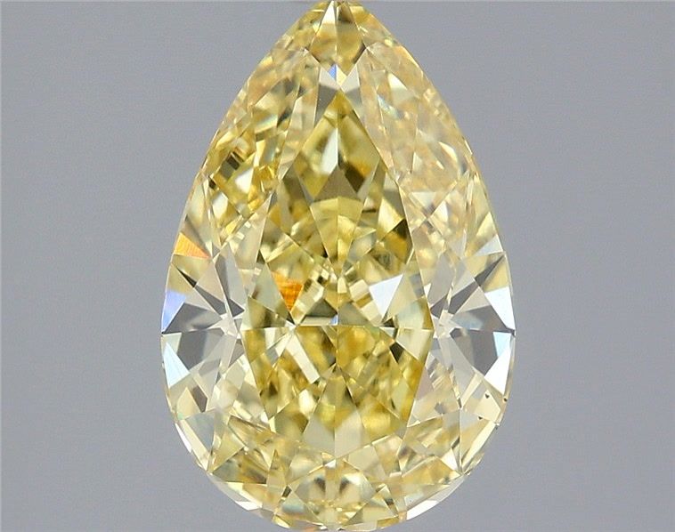2.56 Carat Pear Shaped, Excellent Cut, VS1 Clarity, IGI Certified Lab Grown Diamond