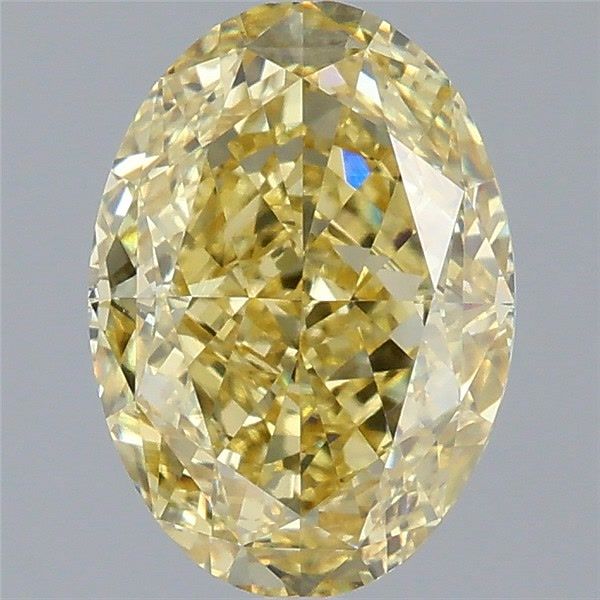 3.05 Carat Oval Shaped, Excellent Cut, VVS2 Clarity, IGI Certified Lab Grown Diamond