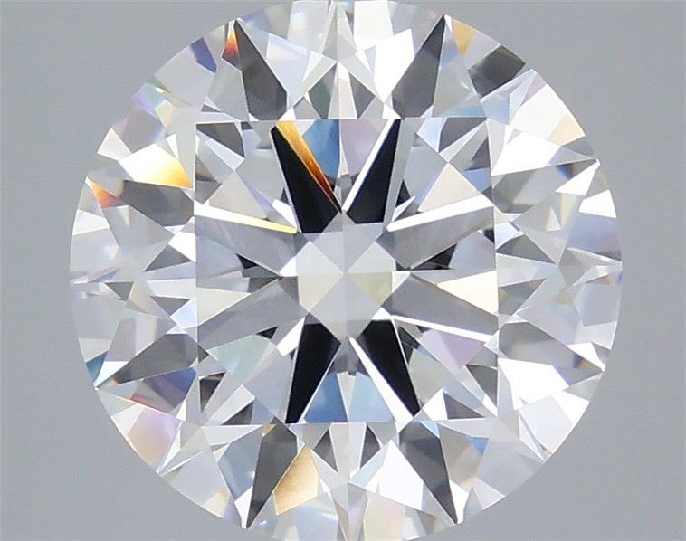 5.58 Carat Round Shaped, Ideal Cut, E Color, VVS2 Clarity, IGI Certified Lab Grown Diamond