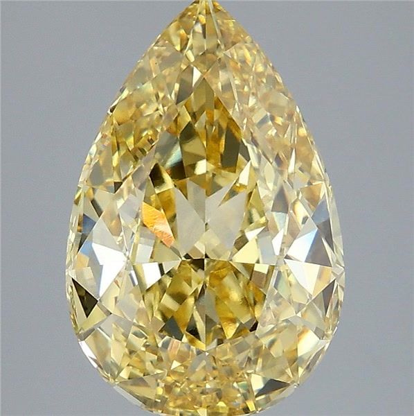 5.08 Carat Pear Shaped, Very Good Cut, VVS2 Clarity, IGI Certified Lab Grown Diamond