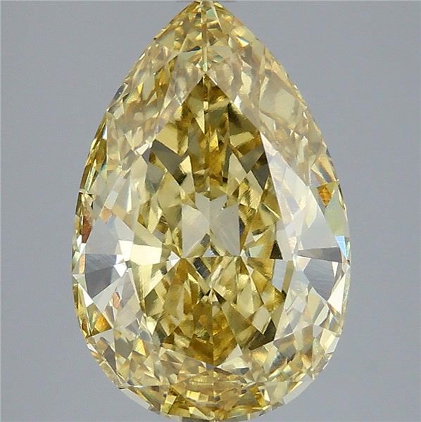 5.60 Carat Pear Shaped, Excellent Cut, VVS2 Clarity, IGI Certified Lab Grown Diamond