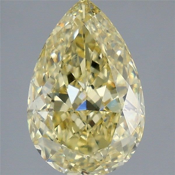 3.08 Carat Pear Shaped, Ideal Cut, VVS2 Clarity, IGI Certified Lab Grown Diamond
