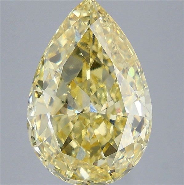 5.52 Carat Pear Shaped, Excellent Cut, VVS2 Clarity, IGI Certified Lab Grown Diamond