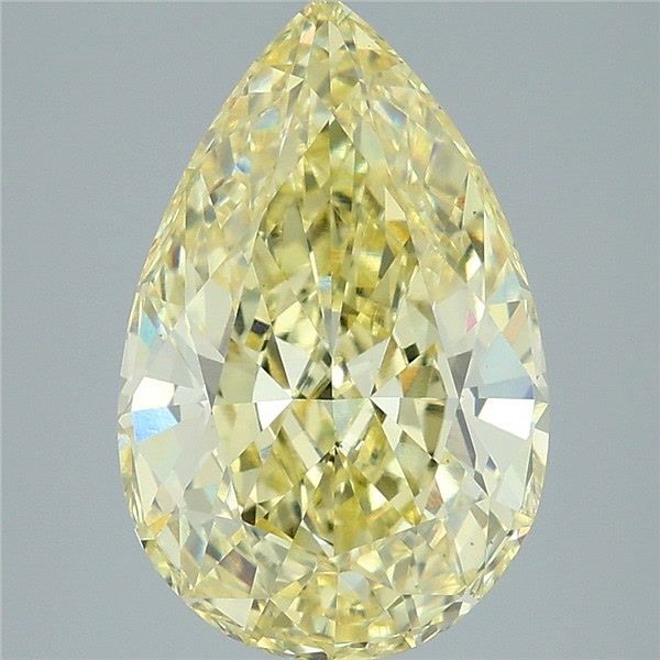 5.11 Carat Pear Shaped, Excellent Cut, VS1 Clarity, IGI Certified Lab Grown Diamond