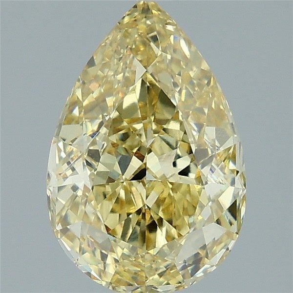2.53 Carat Pear Shaped, Excellent Cut, VVS2 Clarity, IGI Certified Lab Grown Diamond