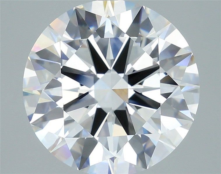 5.09 Carat Round Shaped, Ideal Cut, E Color, VVS2 Clarity, IGI Certified Lab Grown Diamond