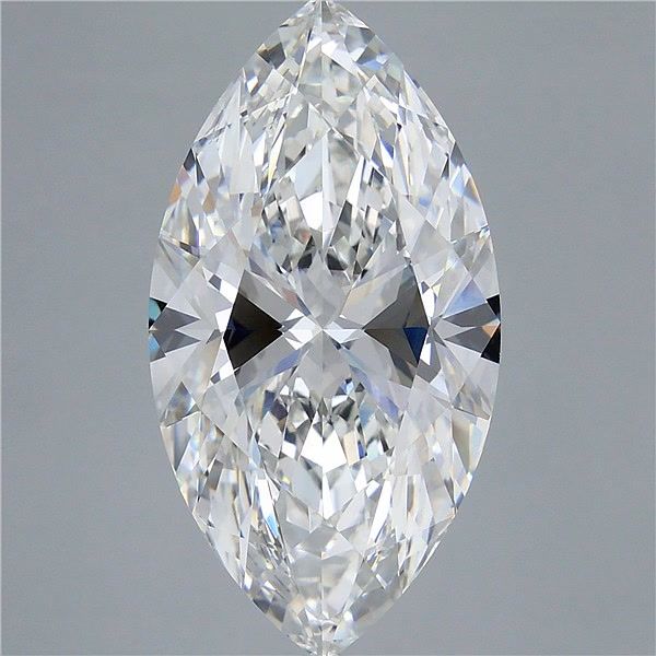 13.04 Carat Marquise Shaped, Ideal Cut, F Color, VVS2 Clarity, IGI Certified Lab Grown Diamond