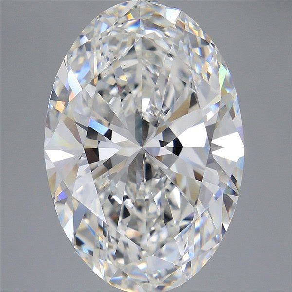 13.58 Carat Oval Shaped, Ideal Cut, F Color, VS1 Clarity, IGI Certified Lab Grown Diamond