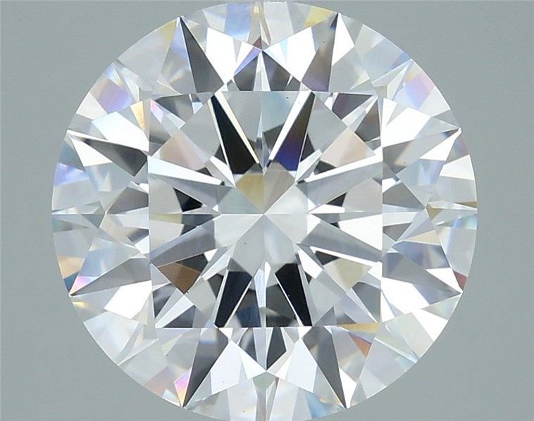 5.55 Carat Round Shaped, Ideal Cut, E Color, VS1 Clarity, IGI Certified Lab Grown Diamond