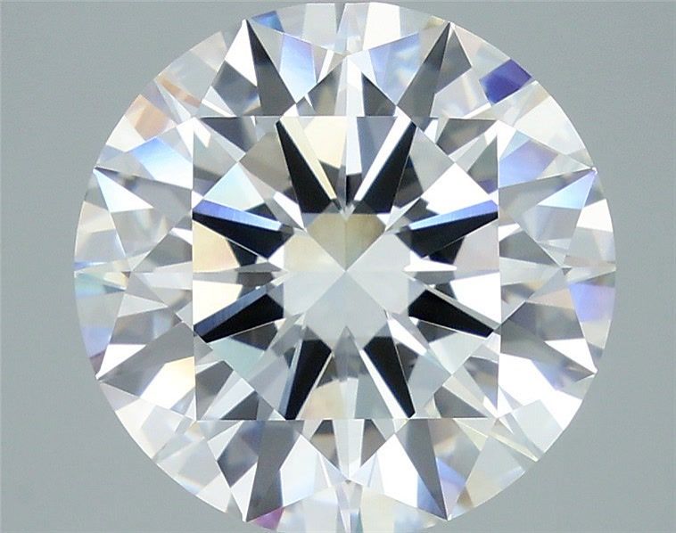 7.57 Carat Round Shaped, Excellent Cut, F Color, VVS2 Clarity, IGI Certified Lab Grown Diamond