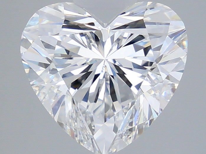 3.55 Carat Heart Shaped, Excellent Cut, E Color, VVS2 Clarity, IGI Certified Lab Grown Diamond