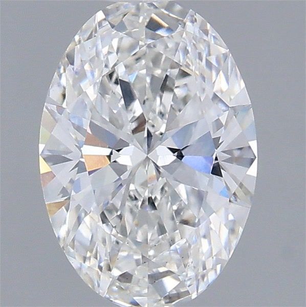 1.59 Carat Oval Shaped, Ideal Cut, E Color, VS2 Clarity, IGI Certified Lab Grown Diamond