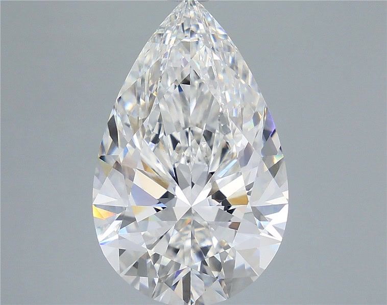 8.53 Carat Pear Shaped, Ideal Cut, E Color, VS1 Clarity, IGI Certified Lab Grown Diamond
