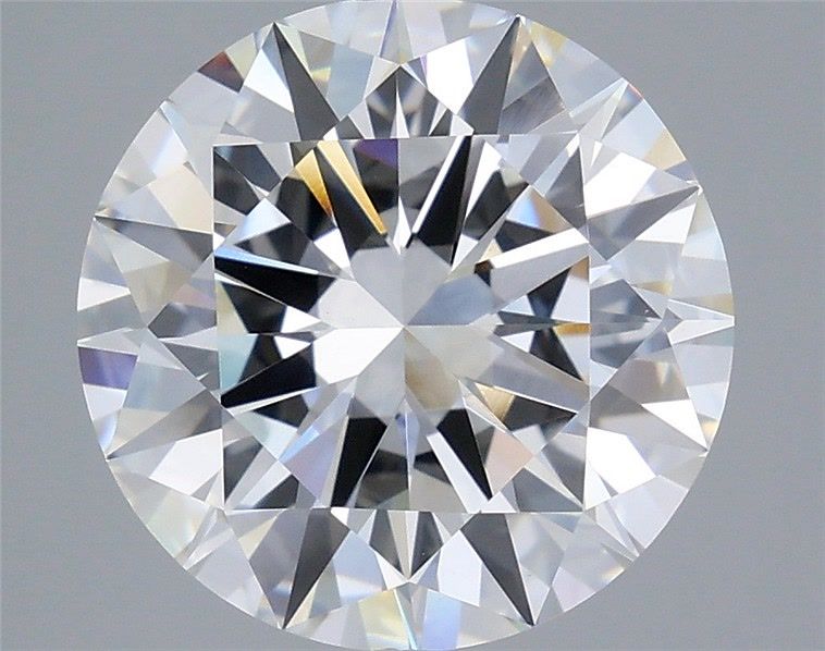5.54 Carat Round Shaped, Excellent Cut, E Color, VVS2 Clarity, IGI Certified Lab Grown Diamond