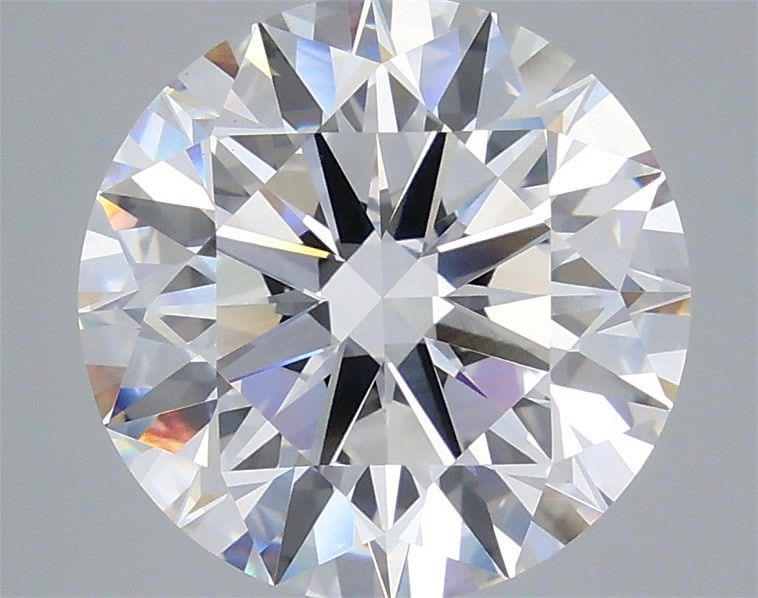 6.08 Carat Round Shaped, Ideal Cut, E Color, VVS2 Clarity, IGI Certified Lab Grown Diamond