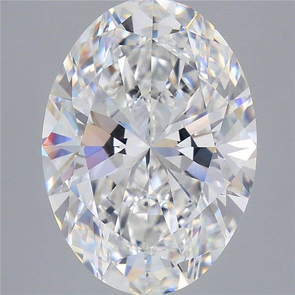 6.01 Carat Oval Shaped, Ideal Cut, E Color, VVS2 Clarity, IGI Certified Lab Grown Diamond