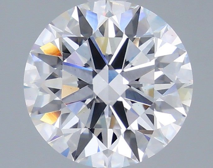 3.08 Carat Round Shaped, Ideal Cut, D Color, VS2 Clarity, IGI Certified Lab Grown Diamond