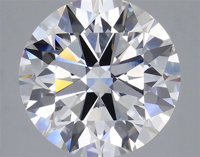 5.06 Carat Round Shaped, Ideal Cut, E Color, VVS2 Clarity, IGI Certified Lab Grown Diamond