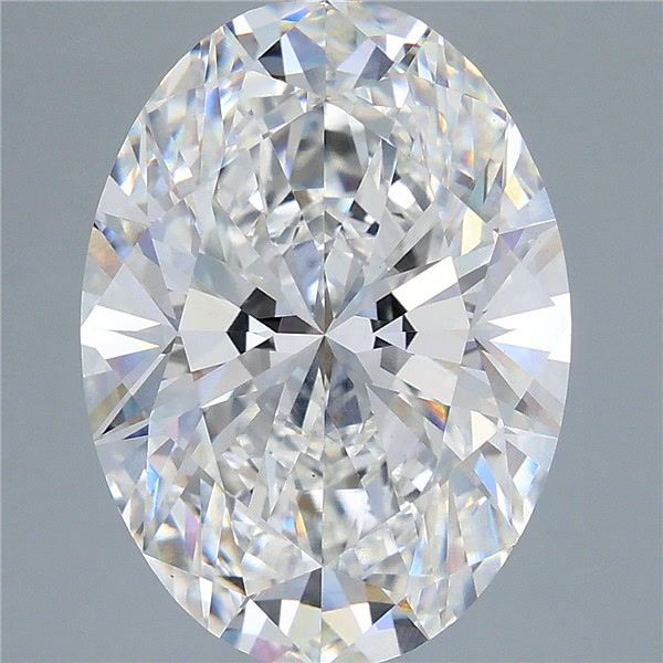 10.08 Carat Oval Shaped, Ideal Cut, E Color, VVS2 Clarity, IGI Certified Lab Grown Diamond