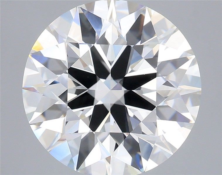 6.00 Carat Round Shaped, Ideal Cut, F Color, VVS2 Clarity, IGI Certified Lab Grown Diamond