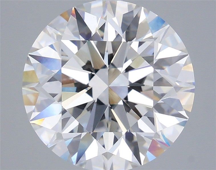 5.03 Carat Round Shaped, Excellent Cut, E Color, VVS2 Clarity, IGI Certified Lab Grown Diamond