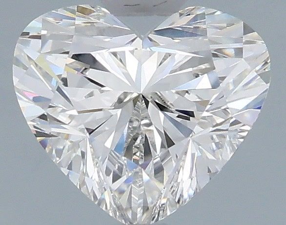 1.55 Carat Heart Shaped, Excellent Cut, E Color, VVS2 Clarity, IGI Certified Lab Grown Diamond