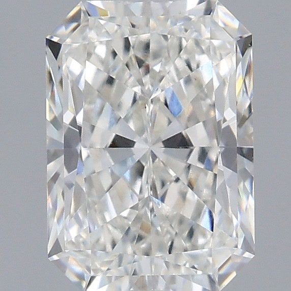 1.08 Carat Radiant Shaped, Ideal Cut, F Color, VS1 Clarity, IGI Certified Lab Grown Diamond